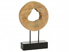 Figura de madera redonda 31,5x47,5 cm