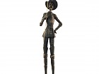 Figura de bronce Don Quijote erguido