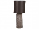 Lámpara marrón cerámica 29x29x70 cm