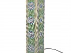 Lámpara baja mosaico de cristales alto 61cm