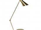 Lámpara flexo dorado para mesa estilo vintage