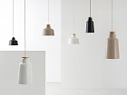 Lámpara de techo minimalista blanca mate