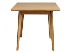 Mesa de cocina cuadrada madera olmo 80x80cm