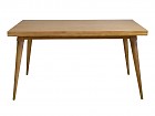 Mesa de comedor rústica madera de olmo 140cm