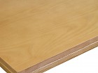 Mesa de comedor rústica madera de olmo 140cm