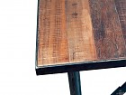 Mesa comedor industrial de madera reciclada