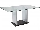 Mesa de cristal salón-comedor de 150 cm