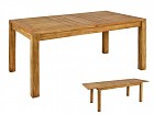 Mesa rústica extensible de madera Chicago