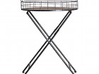 Mesita plegable vintage de metal