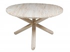 Mesa redonda madera vintage 130 cm