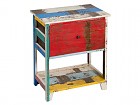 Mueble colores vintage con cajón