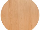 Mesa redonda de madera 100 cm fija