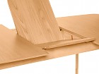 Mesa extensible de madera de 120 cm