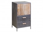 Mueble auxiliar cajonera estilo industrial vintage
