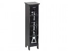 Mueble CD negro y blanco Torre Eiffel