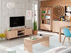 Mueble TV 160 cm color roble aurora Oslo