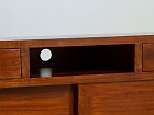 Mueble TV colonial de mindi y patas doradas Nilo