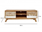 Mueble TV madera vintage 160 cm Moraira