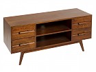 Mueble TV nogal de madera Miami