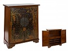 Mueble vinoteca de madera Batik