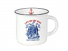Mug de porcelana barco náutico Life of the Seas