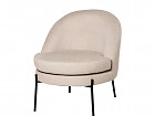 Butaca de sillón redondo con respaldo