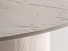 Mesa comedor redonda de madera de mango