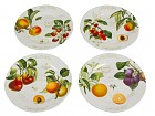 Set 4 platos Fruits Garden