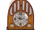 Reloj decorativo de sobremesa radio retro