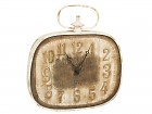 Reloj de madera vintage