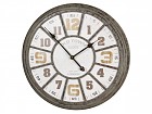 Reloj de pared hierro vintage industrial