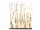 Separador ambientes ramas de bambú
