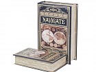 Set 2 cajas libro navigate