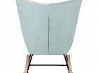 Mecedora estampado patchwork menta
