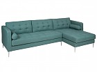 Sofá chaiselongue azul