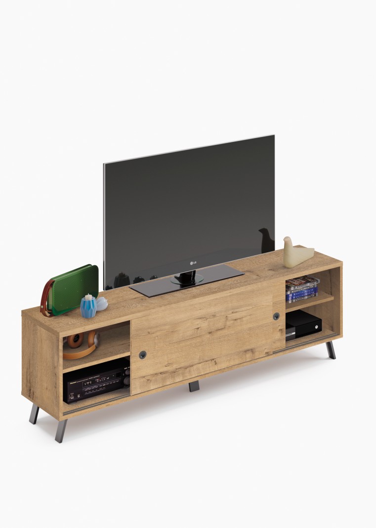 Mueble tv estrecho