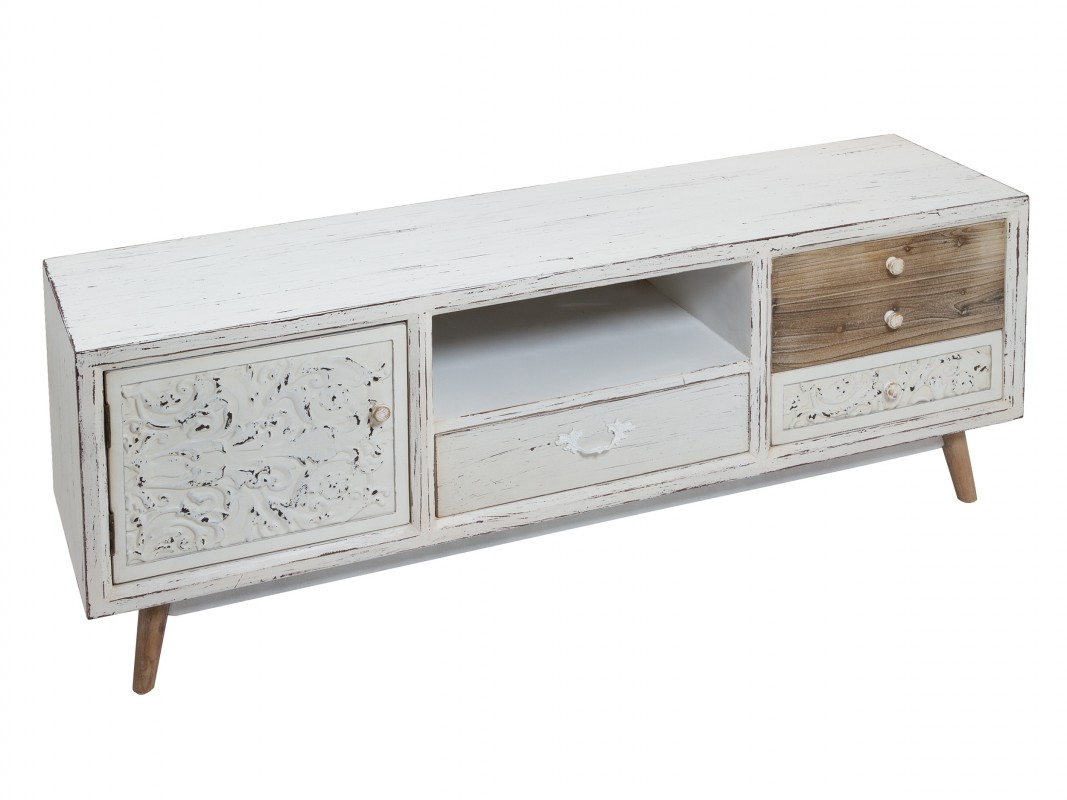 Mueble Tv Vesta Blanco