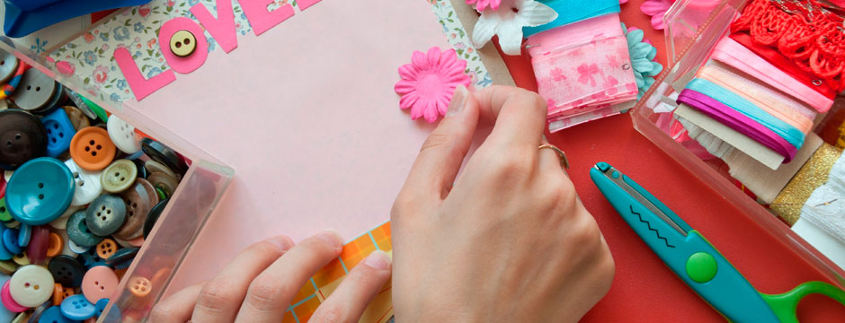 Decorar con scrapbooking, hazlo tú misma