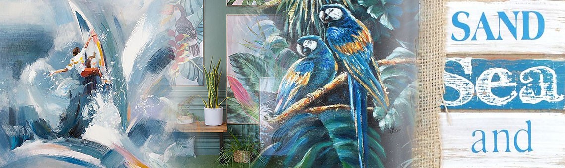 Decoración para el verano con tendencias fresh, naturaleza y vegetación