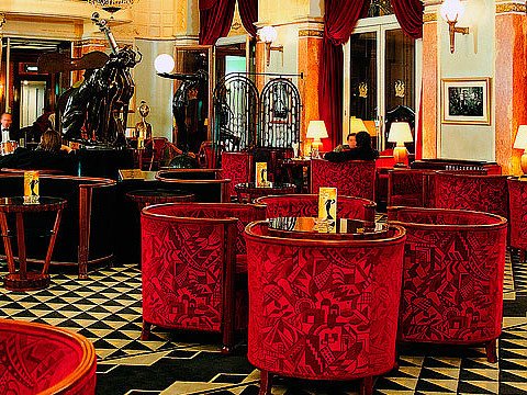 Silla despacho clásica de madera y rattan - Sillas oficina