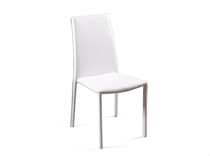 Conjunto mesa y 4 sillas para comedor color blanco