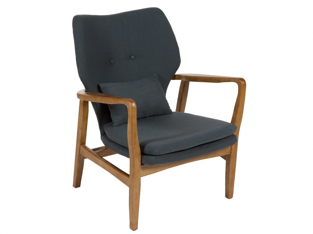 Silla Tapizada De Comedor En Madera Con Estilo Clásico