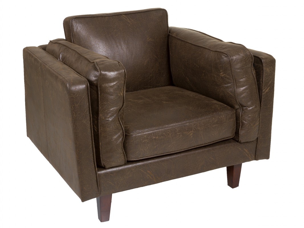 Sillón marrón Marlo