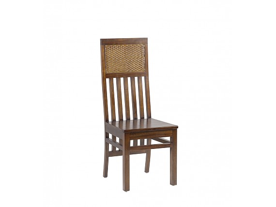 Silla respaldo alto barrotes 