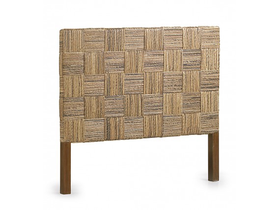 Cabecero Rattan cuadros 165 cm