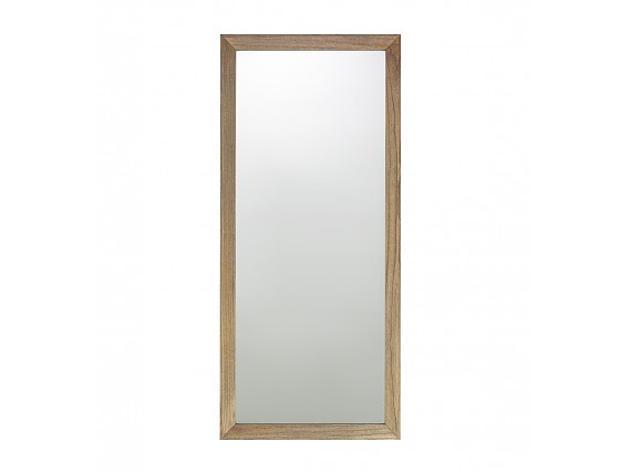 Espejo rectangular madera de Mindi 80 cm