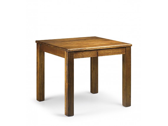 Mesa comedor cuadrada madera de Mindi