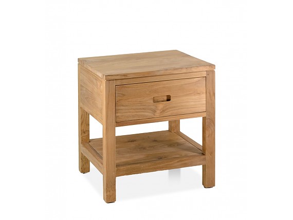 Mesita Teka un cajón
