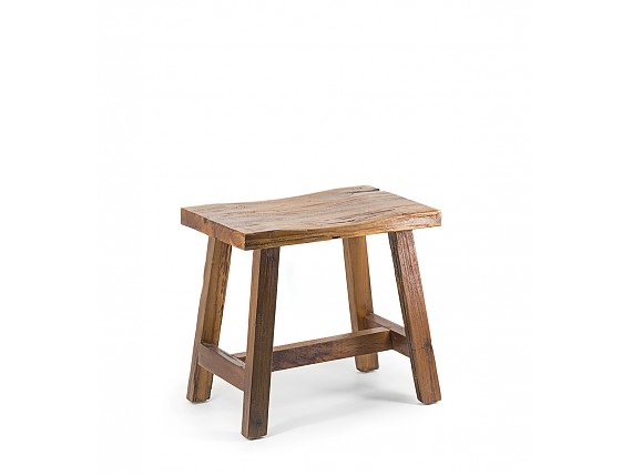 Taburete rectangular madera Teka