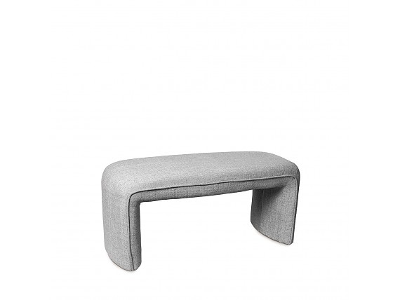 Banqueta tapizada minimalista